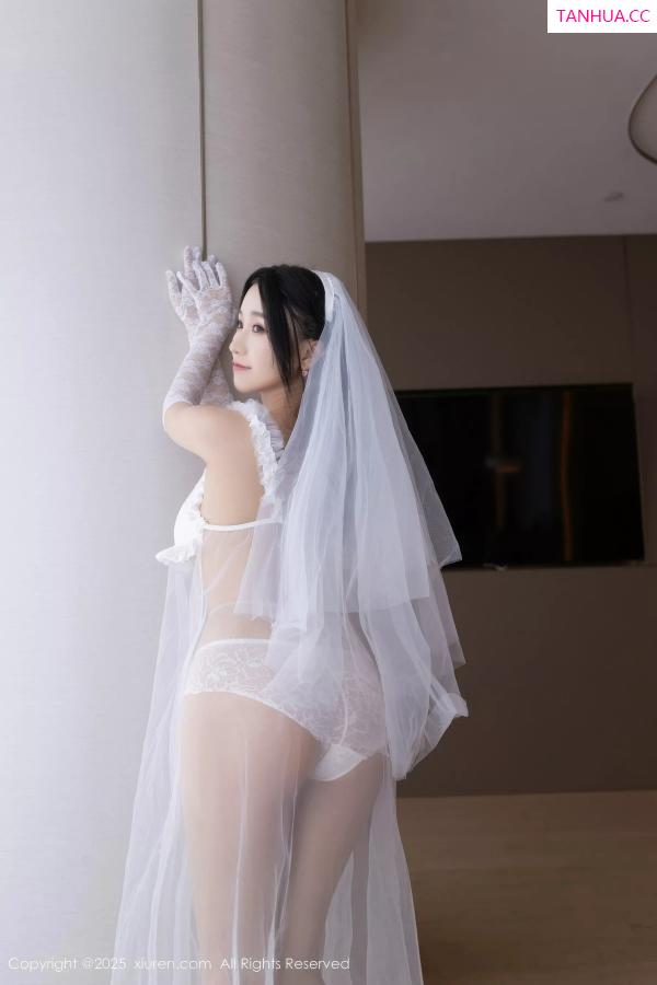   [XiuRen]高清写真图 2025.10.15 No.10871 杏子Yada 轻透白纱第15张图片
